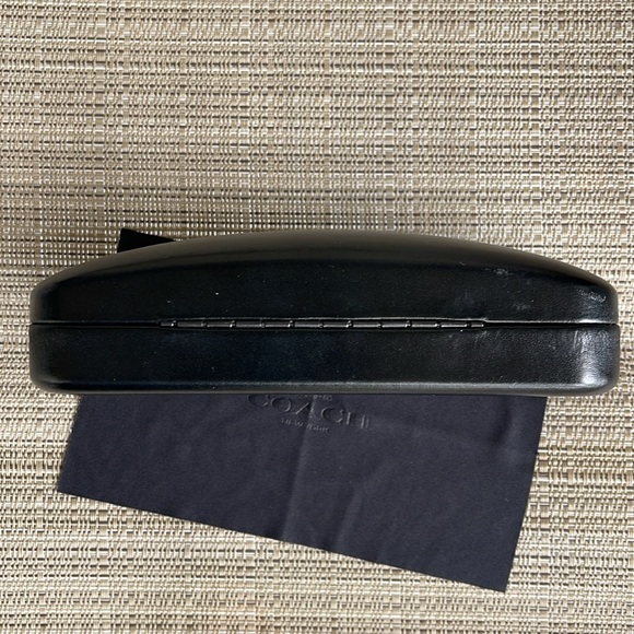 Coach Eyeglass Case with cloth Black - Picture 3 of 10